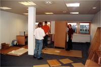 Bilde fra innflyttingen i Sverdrupsgate 23, romjula 1997