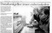 Avisoppslag 4. februar 1999: Dataforskjeller truer enhetsskolen